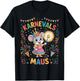 Carnival Mouse Cute Fancy Dress Motif and Children T-Shirt - T-Shirt | Black