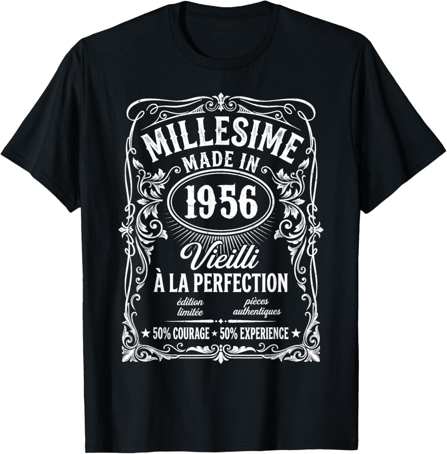 70 Years Vintage Limited Edition Gift Humour T-Shirt - T-Shirt | Black