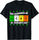 Elements of Lucky Periodic Table St. Patrick's Day T-Shirt - T-Shirt | Black