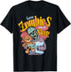 Even Zombies Need Sleep Funny Zombie Holding a Teddy Pajama T-Shirt - T-Shirt | Black