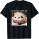 I'm Boutta Crash Out Funny Possum Meme T-Shirt - T-Shirt | Black