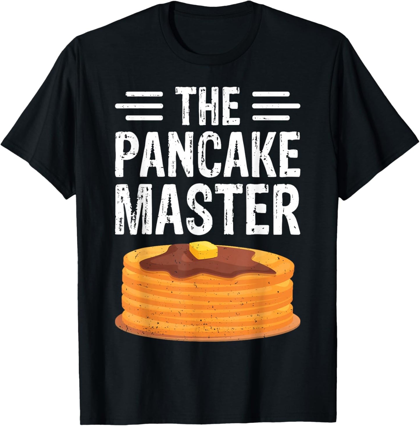 The Pancake Master - Funny Pancake Maker Chef Gifts T-Shirt - T-Shirt | Black