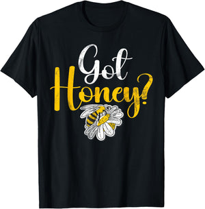 Got Honey T-Shirt - T-Shirt | Black