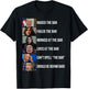 Trump Raised The Bar Failed The Bar Worked At The Bar , Small, Black T-Shirt - T-Shirt | Black