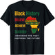 Honoring Past Inspiring Future Black History Month T-Shirt - T-Shirt | Black