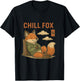Forest Fox at Rest T-Shirt - T-Shirt | Black