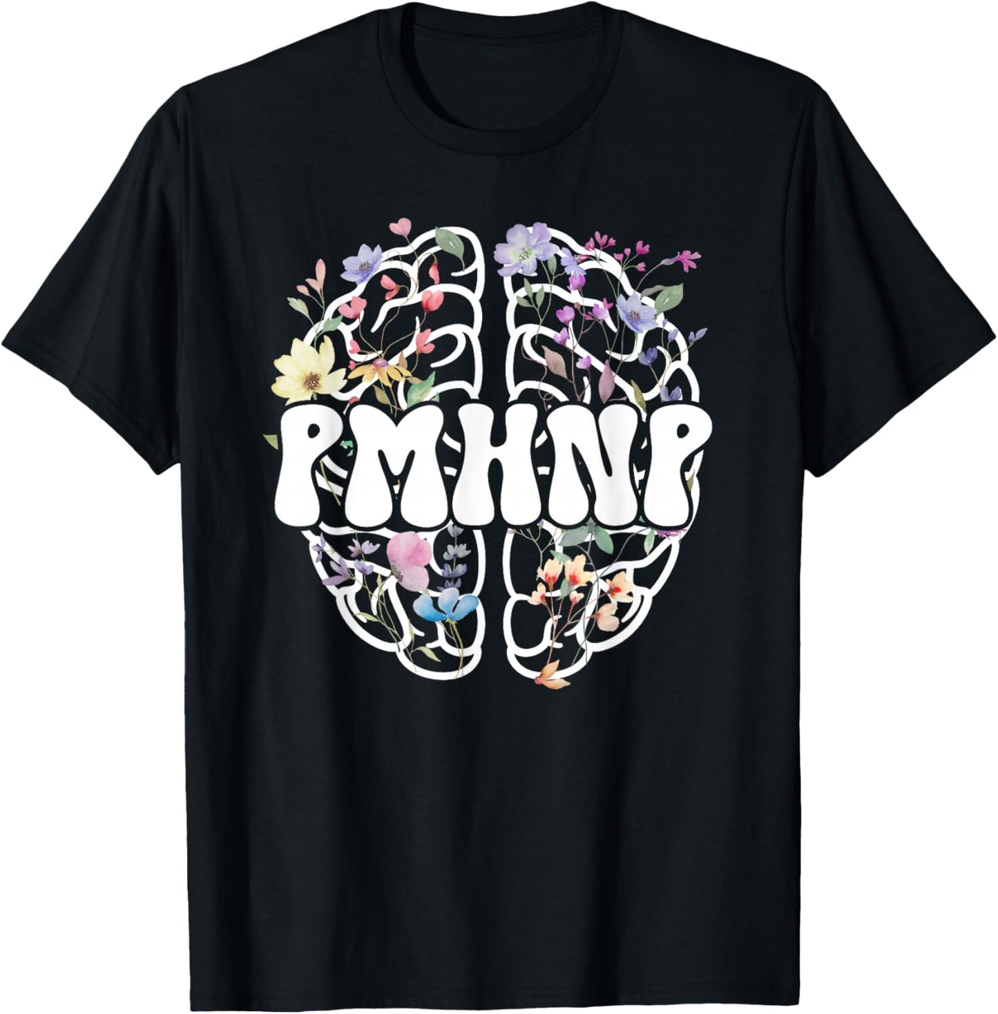 Groovy PMHNP Psychiatric Mental Health Nurse Practitioner T-Shirt - T-Shirt | Black
