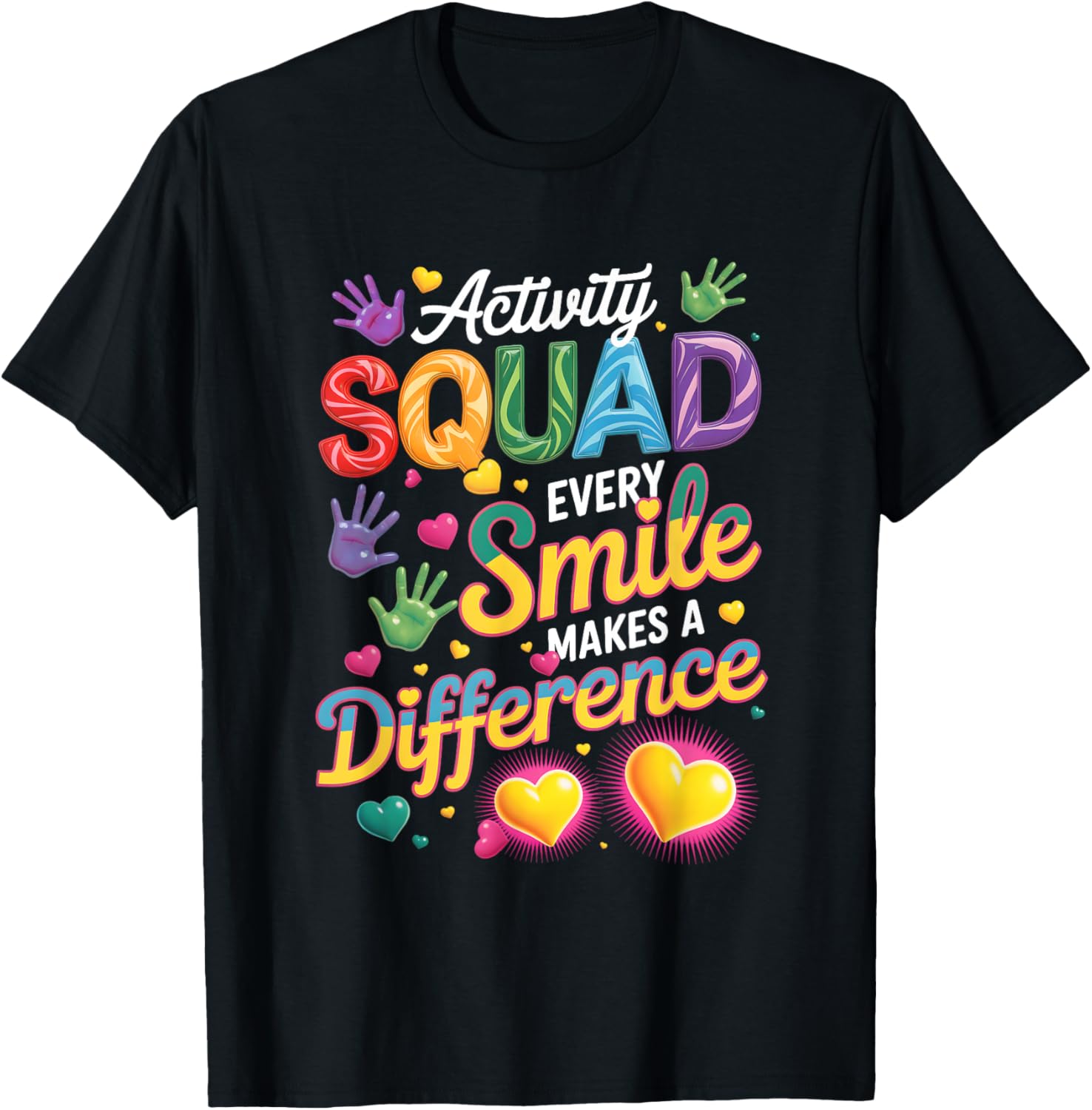 Activity Assistant Squad Team Professionals Week Director T-Shirt - T-Shirt | Black