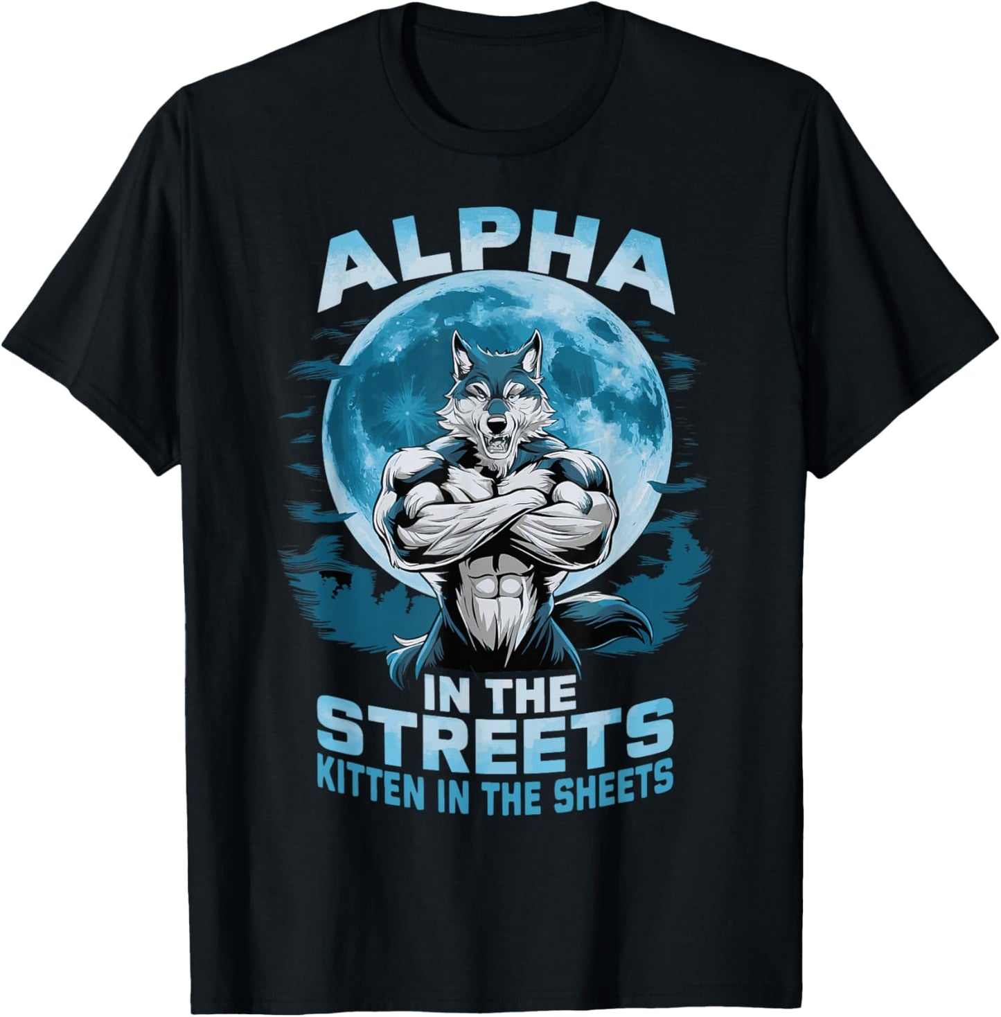 Alpha In The Streets Kitten In The Sheets T-Shirt - T-Shirt | Black