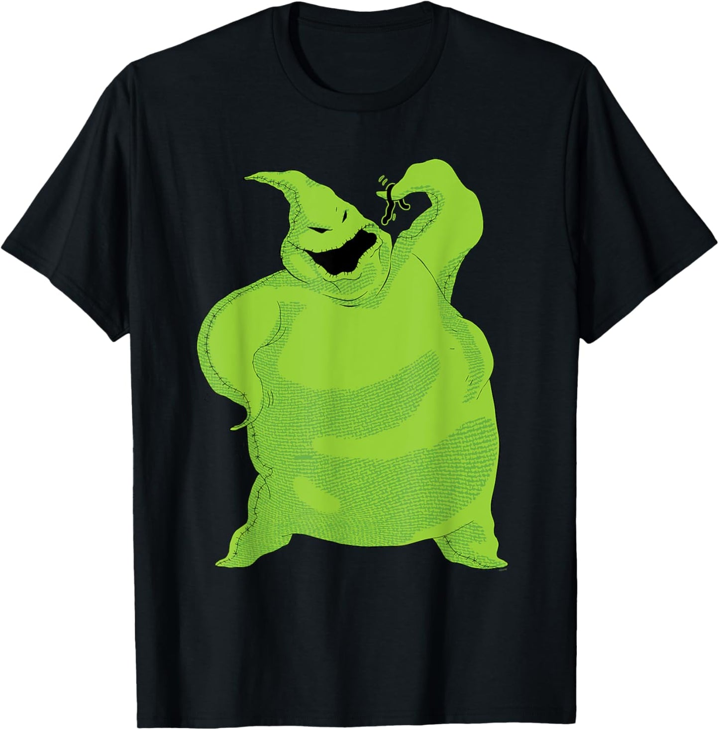 Disney The Nightmare Before Christmas Oogie Boogie Snacktime T-Shirt - T-Shirt | Black