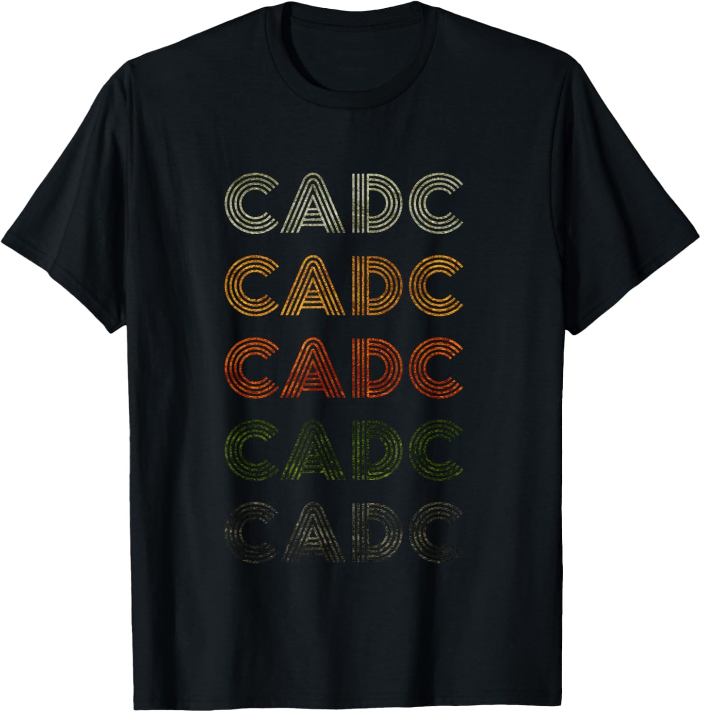 Love Heart Cadc Grunge Vintage Style Black Cadc T-Shirt - T-Shirt | Black