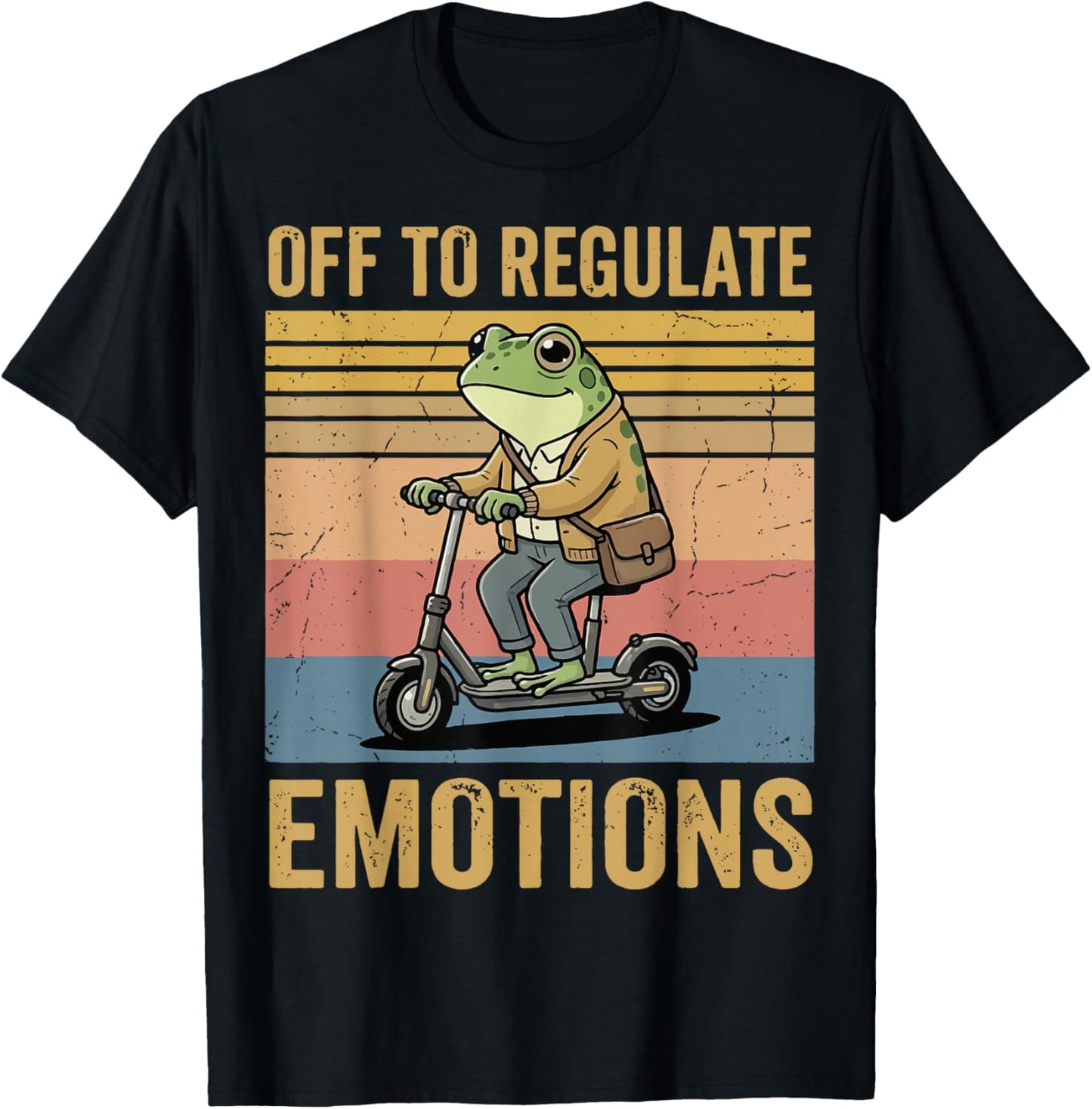 Off to Regulate Emotions Behavior Specialist T-Shirt - T-Shirt | Black