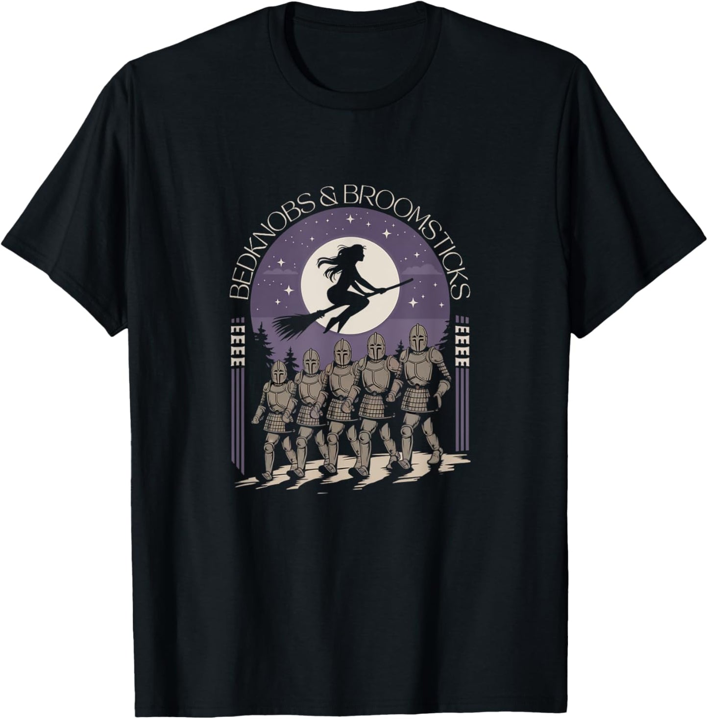Bedknobs and Broomsticks Magical Vintage Theatre Armour T-Shirt - T-Shirt | Black