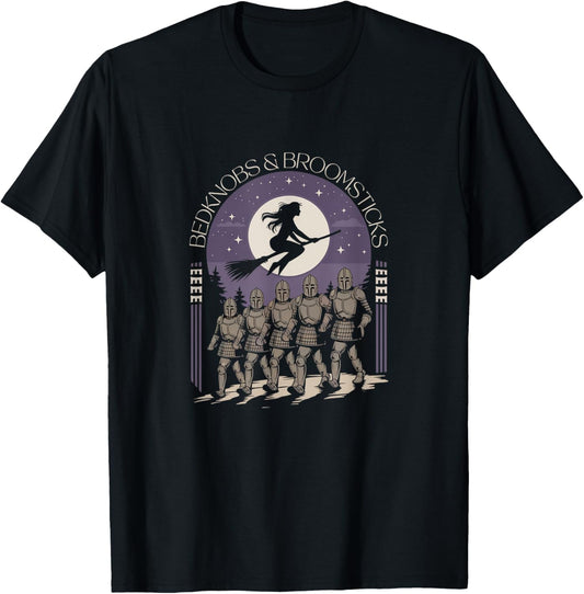 Bedknobs and Broomsticks Magical Vintage Theatre Armour T-Shirt - T-Shirt | Black