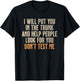 Funny Humor Adult Quote - I Will Put You In the Trunk T-Shirt - T-Shirt | Black