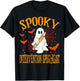 Spooky Intervention Specialist Halloween School T-Shirt - T-Shirt | Black