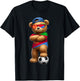 Eritrean Flag Teddy Player Sports Outfit for Eritrea T-Shirt - T-Shirt | Black