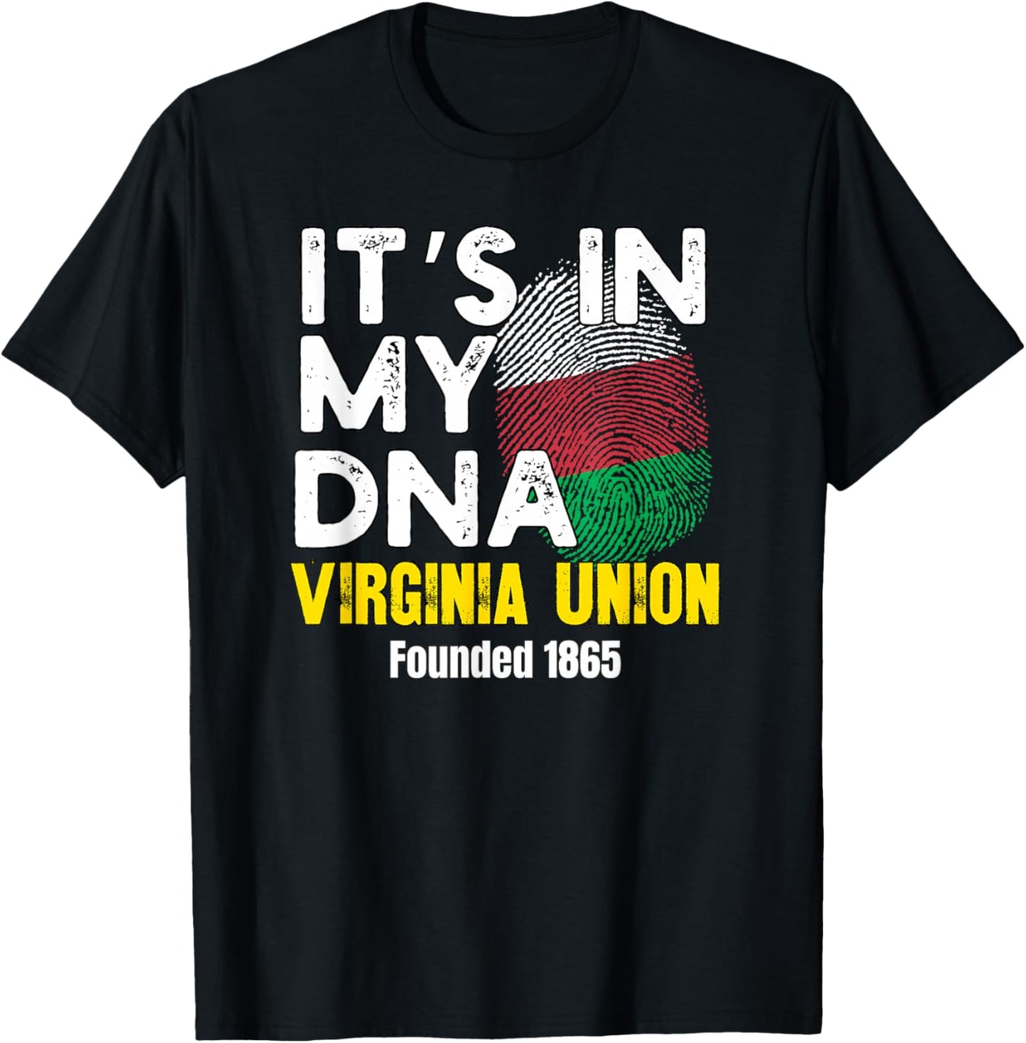 Virginia Union, VUU, Souvenir HBC Urban Apparel T-Shirt - T-Shirt | Black