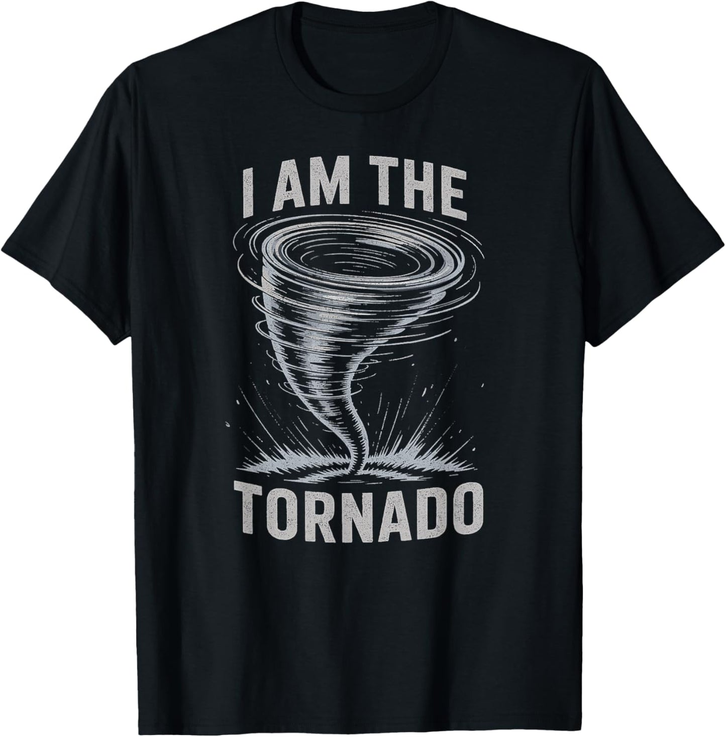 I'm The Tornado Funny Meteorologist Weather Storm Men Kids T-Shirt - T-Shirt | Black