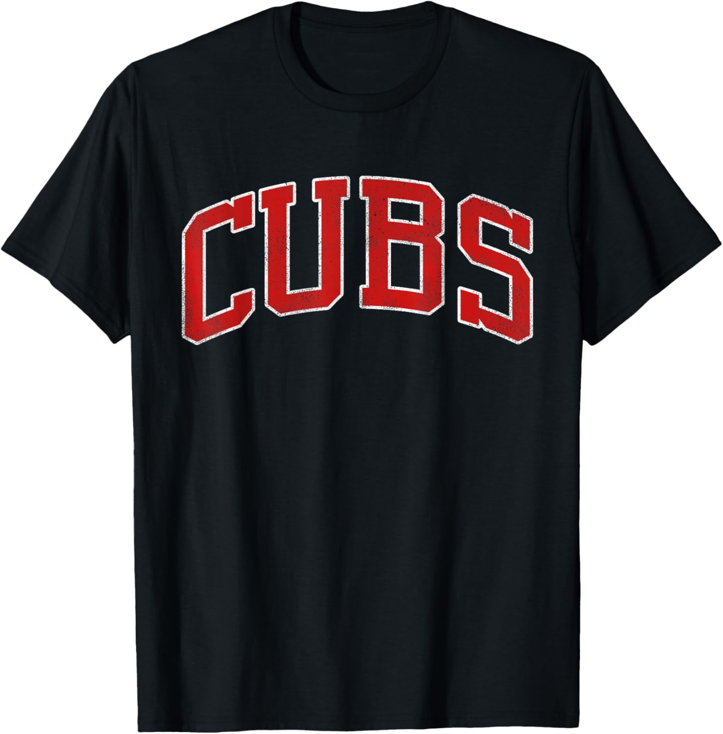 Vintage Cubs Name Retro Design Women and Kids T-Shirt - T-Shirt | Black