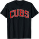 Vintage Cubs Name Retro Design Women and Kids T-Shirt - T-Shirt | Black