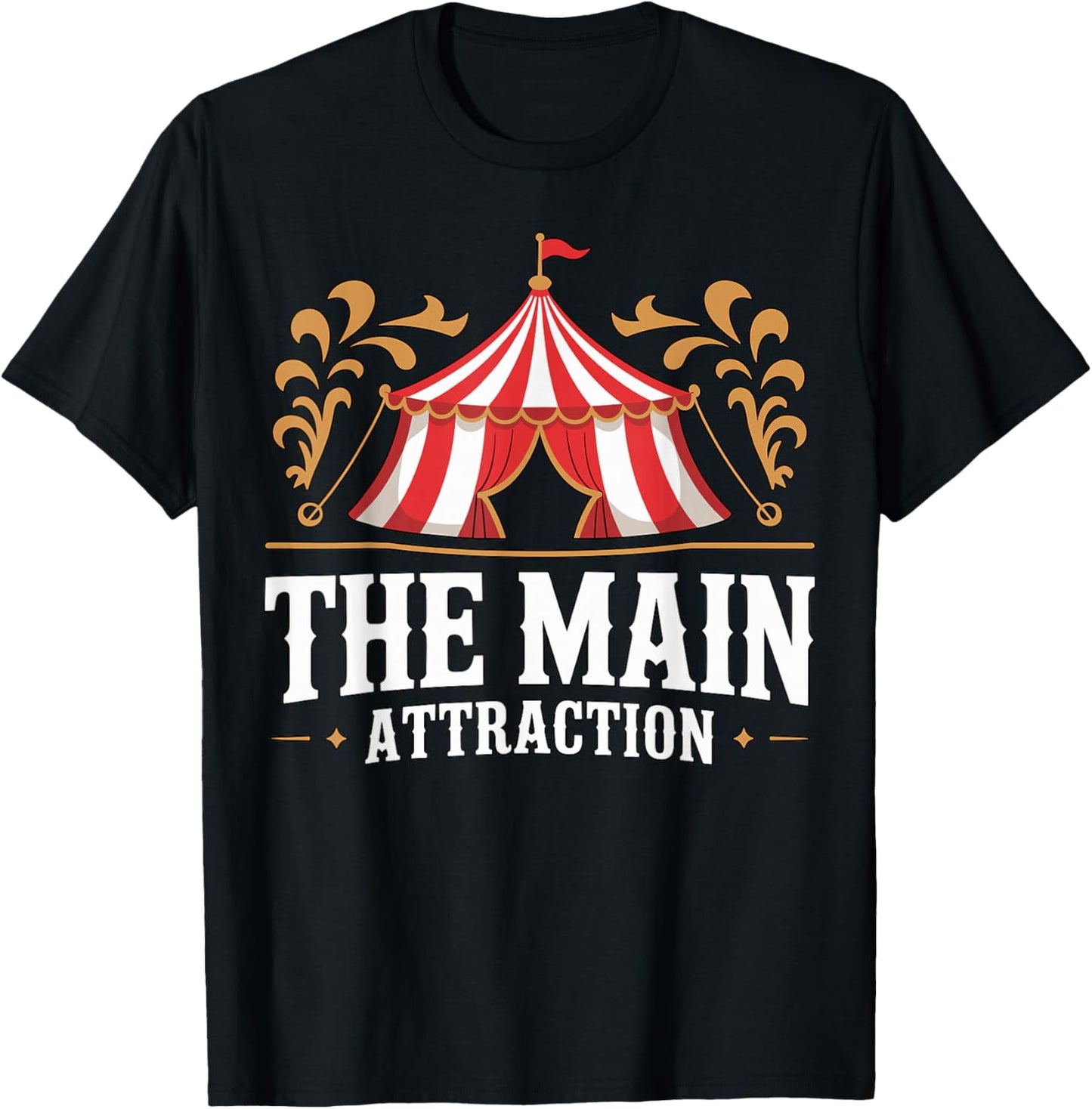 The Main Attraction Circus Squad Crew T-Shirt - T-Shirt | Black
