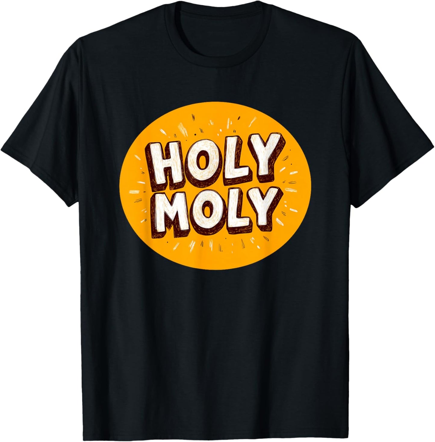 Pretty Holy Moly Look for Boys and Girls T-Shirt - T-Shirt | Black
