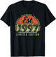 Est 1997 Vintage Edition Classic Born in 1997 Retro Birthday T-Shirt - T-Shirt | Black