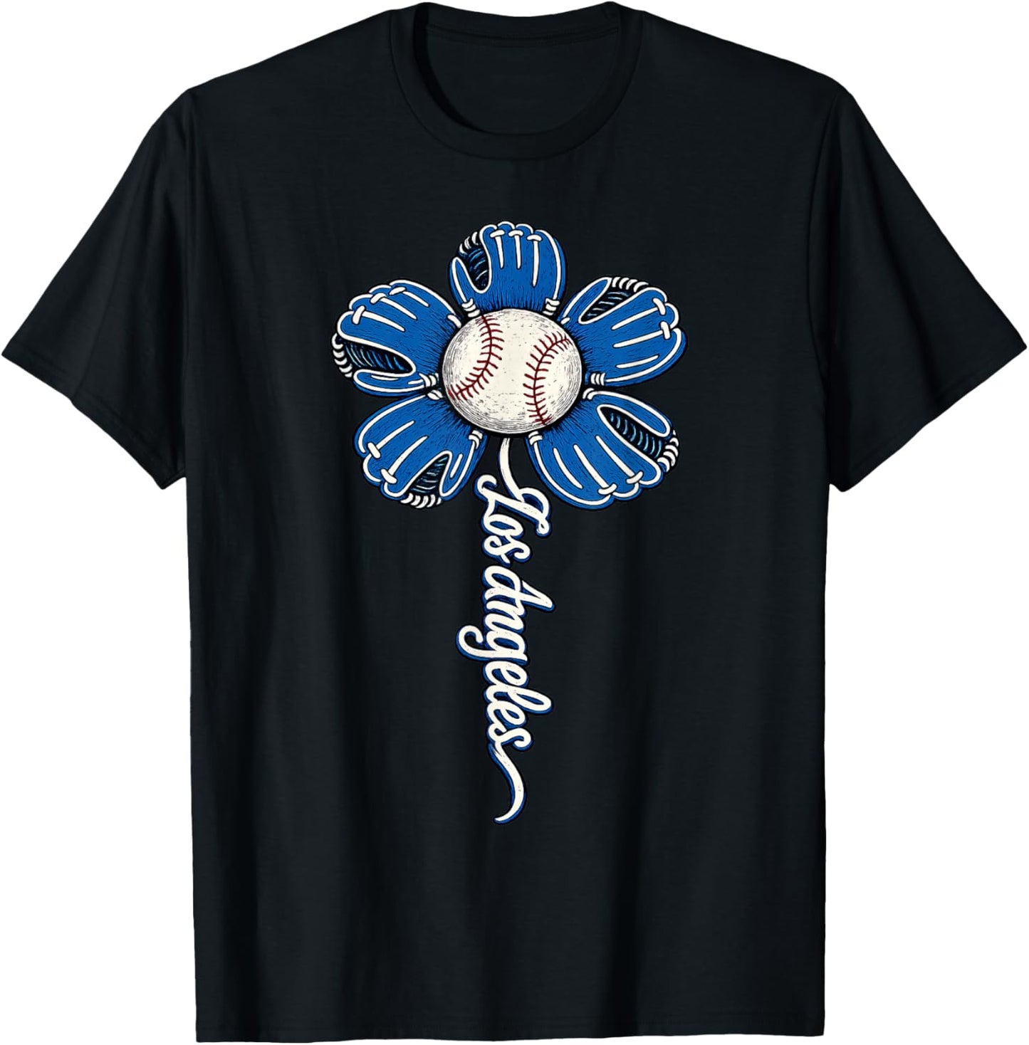 Los Angeles Women Boys Girls Kids T-Shirt - T-Shirt | Black