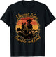 Always Stay Humble And Kind Western Riding Horse Cowgirl T-Shirt - T-Shirt | Black