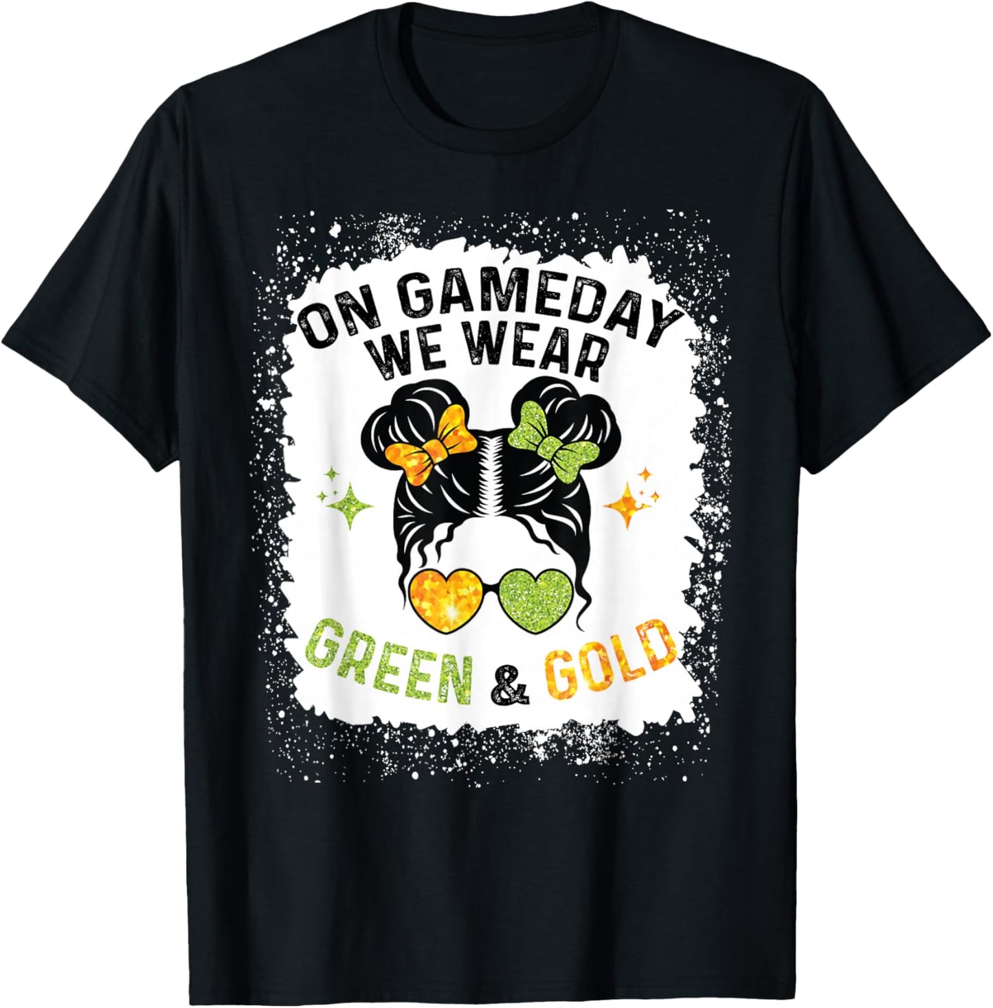Messy Football T-Shirt - T-Shirt | Black