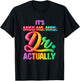 It's Miss Ms Mrs Dr Actually Doctor Graduation Appreciation T-Shirt - T-Shirt | Black