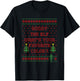 Elf What's Your Favorite Color Faux Sweater T-Shirt - T-Shirt | Black