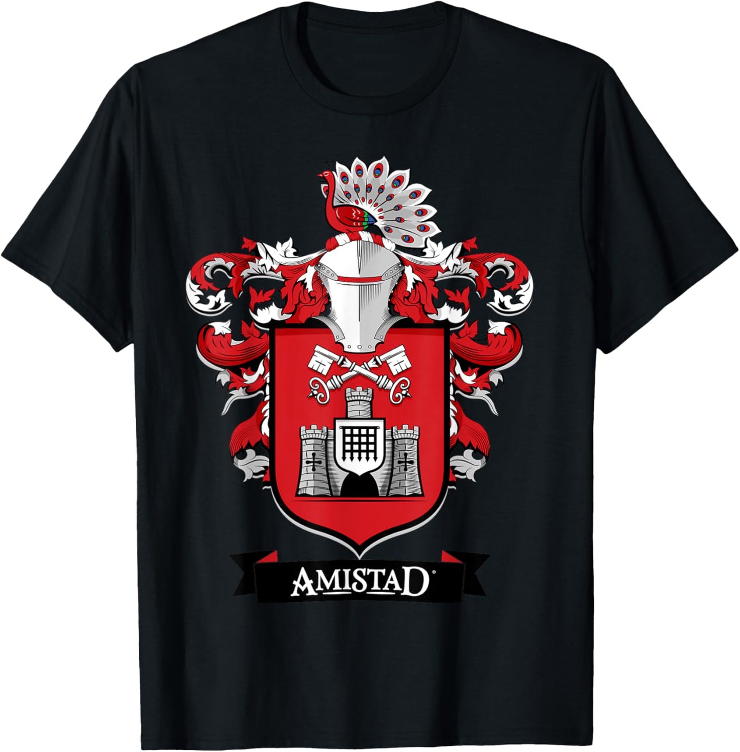AMISTAD, House of Givers, RCA Friendship School Spirit T-Shirt - T-Shirt | Black