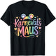 Carnival Mouse Cute Fancy Dress Motif and Children T-Shirt - T-Shirt | Black