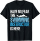 Swim Teacher Design for A Humorous Swimming Instructor T-Shirt - T-Shirt | Black