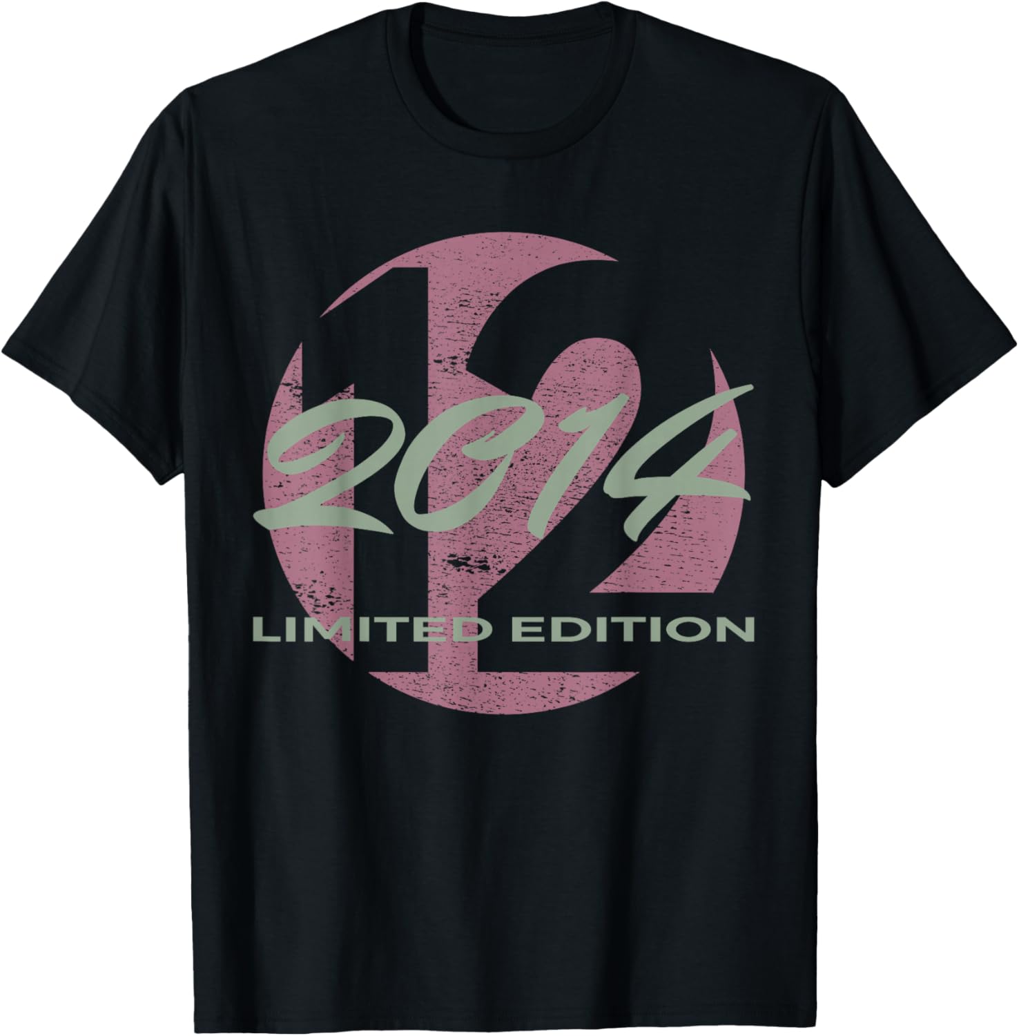 12th Birthday Girl Boy 12 Years 2014 Funny Gift T-Shirt - T-Shirt | Black