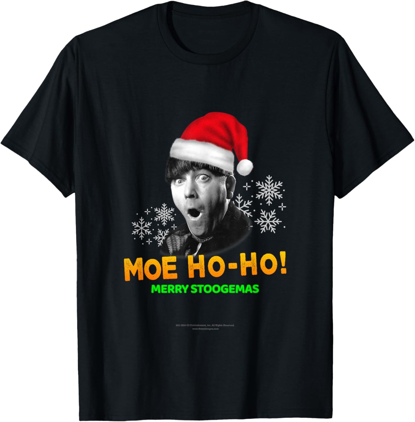 Moe-Ho-Ho T-Shirt - T-Shirt | Black