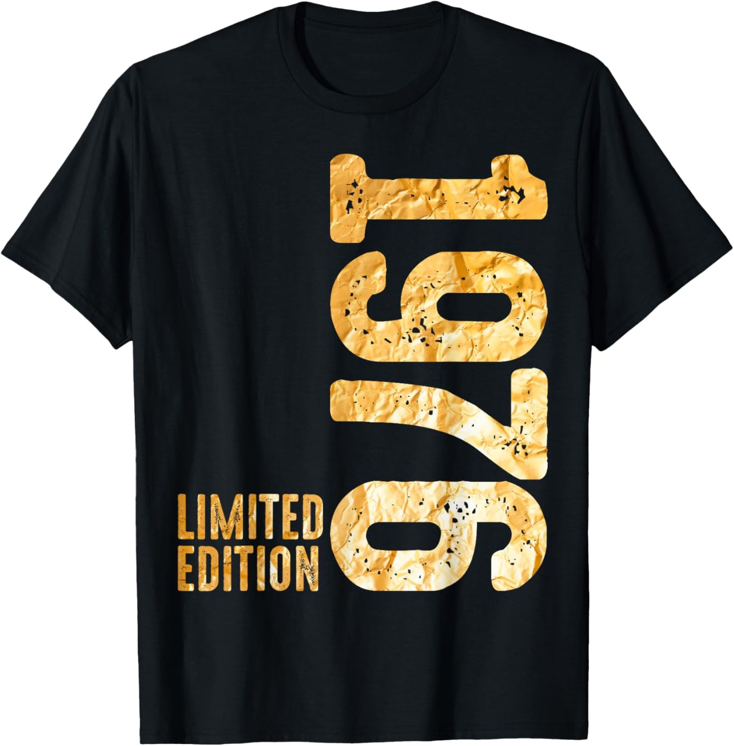 50. Geburtstag Mann Frau 50 Jahre Deko 1976 Geschenk Lustig T-Shirt - T-Shirt | Black