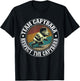 Retro Capybara Playing Football Vintage Capybara Football T-Shirt - T-Shirt | Black