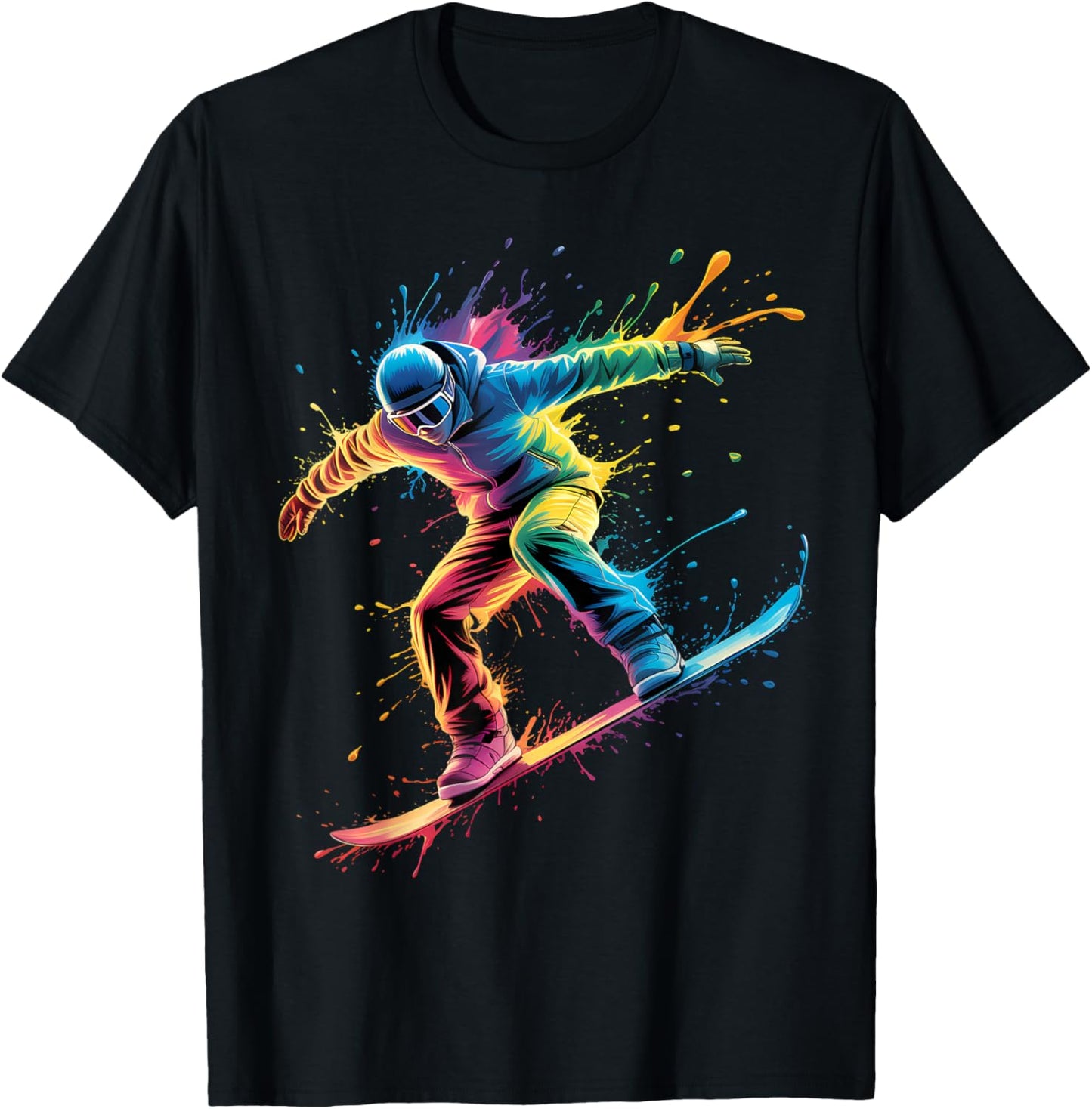 Snowboard Snowboarder Snowboarding T-Shirt - T-Shirt | Black