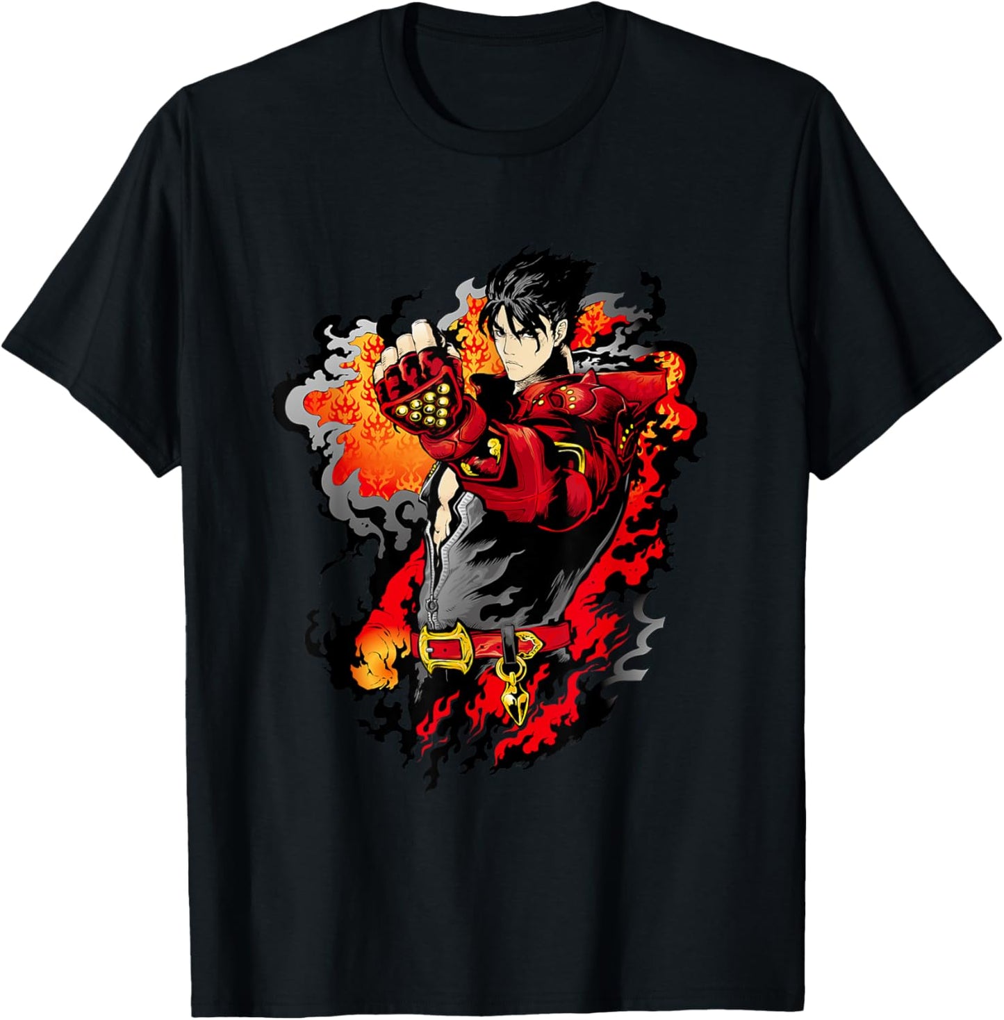 Tekken7 Jin 002 T-Shirt - T-Shirt | Black