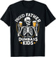 Proud Father Of A Few Dumbass Kids Funny Dad Love Family T-Shirt - T-Shirt | Black