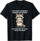 Lustiger Waschbär I've Done Horrible Things for Money T-Shirt - T-Shirt | Black