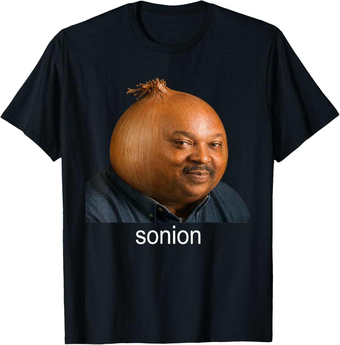 Funny Sonion Brainrot Meme GenZ T-Shirt - T-Shirt | Black