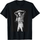 Rolling Stones Live at Knebworth Mick Jagger 1976 T-Shirt - T-Shirt | Black