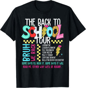 The Back To School Tour T-Shirt - T-Shirt | Black