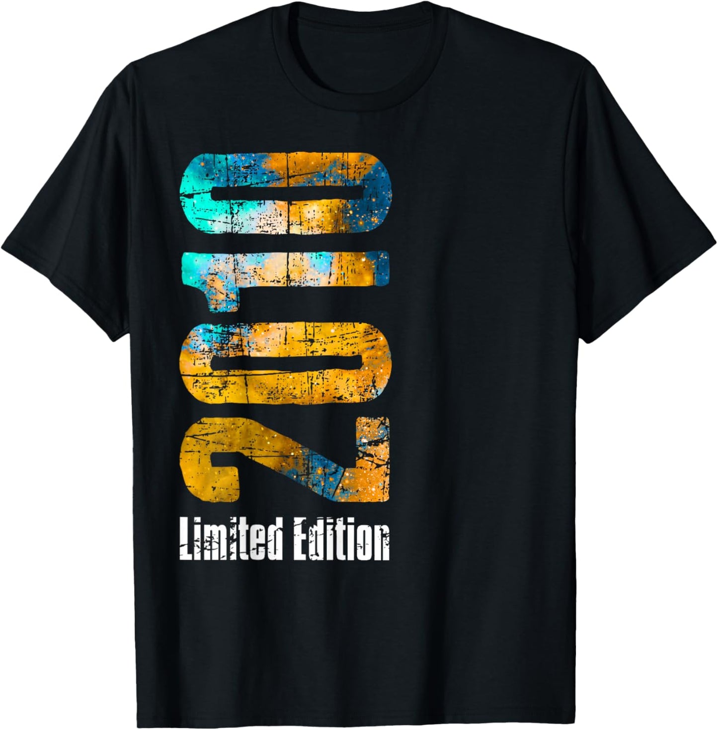 16 Years Boy Girl Birthday 16 Years Limited Edition 2010 T-Shirt - T-Shirt | Black