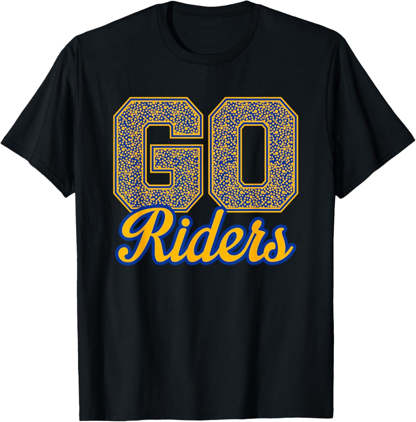 Caesar Rodney Riders GO! School Pride T-Shirt - T-Shirt | Black