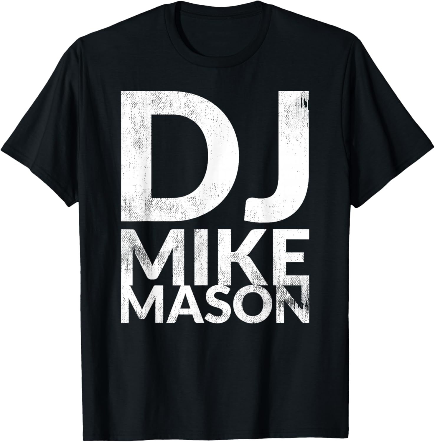DJ MIke Mason (Official Limited Edition) T-Shirt - T-Shirt | Black